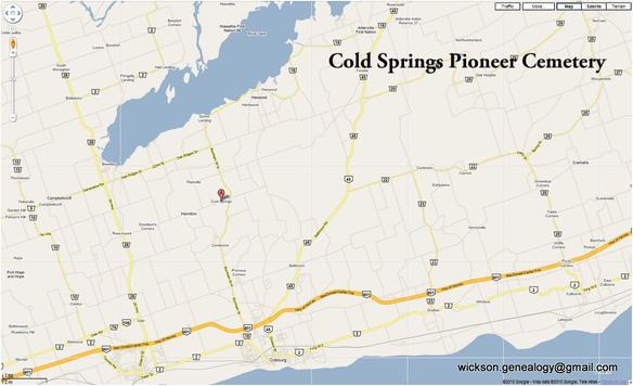 Cold Springs Pioneers Memorial Cemetery